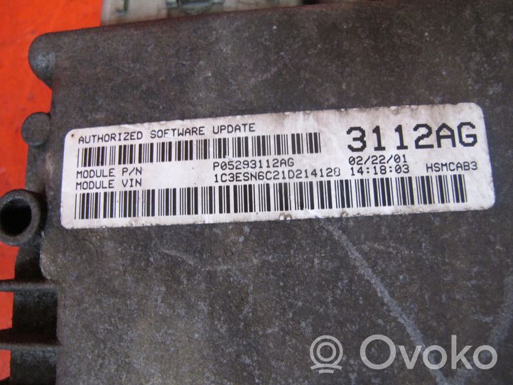 Chrysler Neon II Sterownik / Moduł ECU P05293112AG