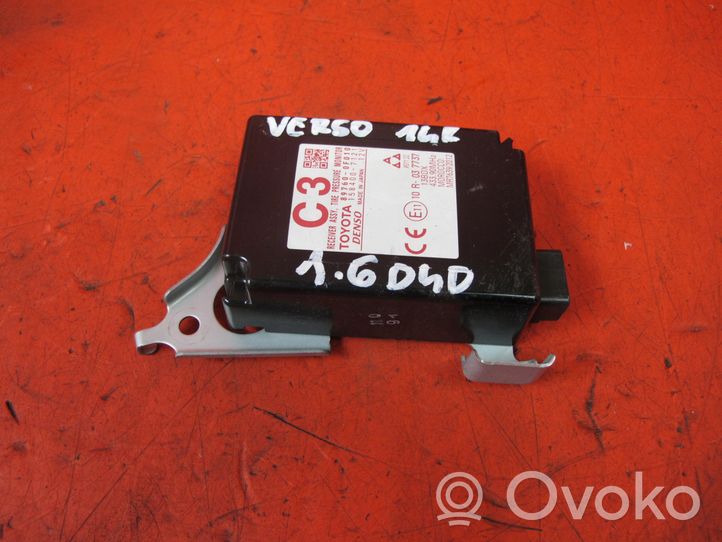 Toyota Verso Module de pression des pneus 897600F010