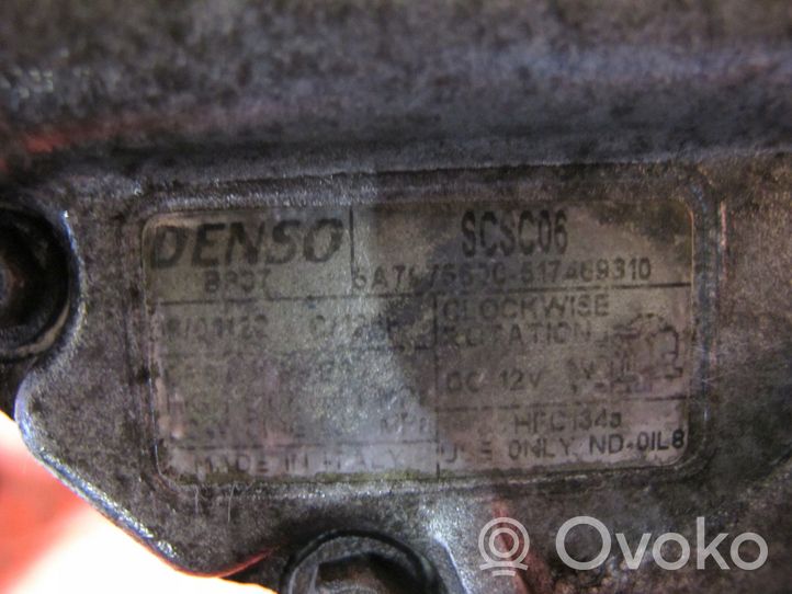Fiat 500 Ilmastointilaitteen järjestelmäsarja (A/C) 00552136250