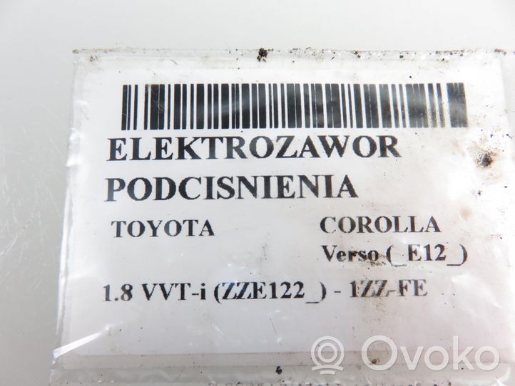 Toyota Corolla Verso E121 Zawór podciśnienia 1362002570