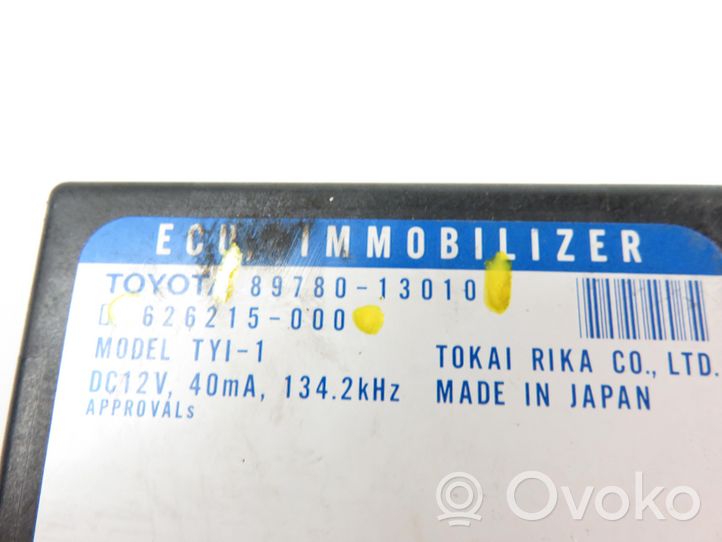 Toyota Corolla Verso E121 Unité de commande dispositif d'immobilisation 626215000