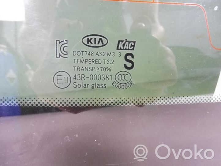 KIA Optima Rear windscreen/windshield window 