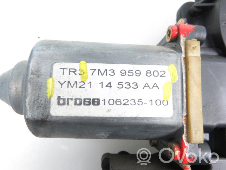 Seat Alhambra (Mk1) Front door window regulator motor YM2114533AA