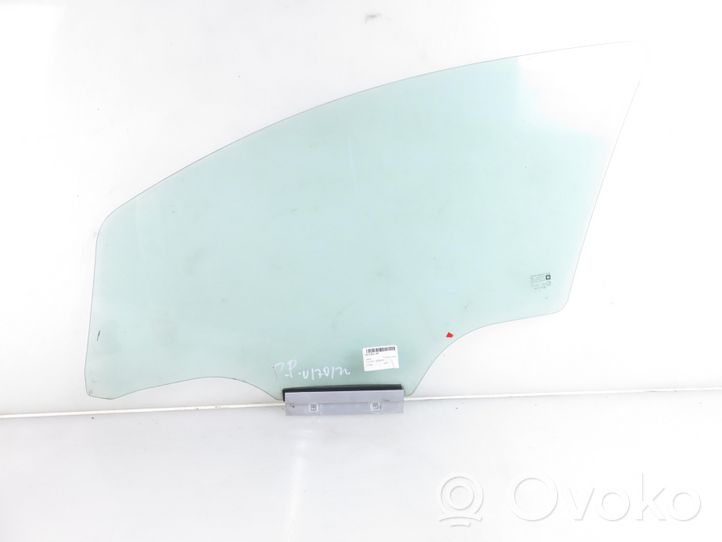 Opel Corsa D Front door window glass four-door 