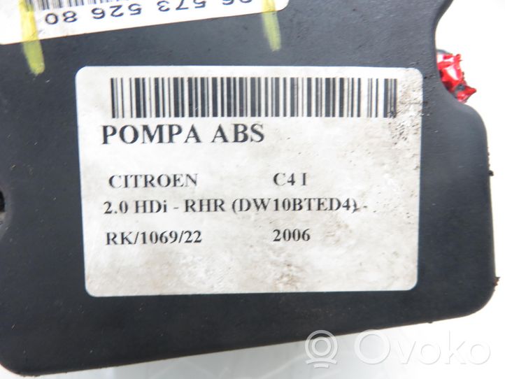 Citroen C4 I Pompa ABS 0265950370