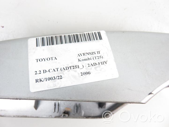 Toyota Avensis T250 Copertura per barre portatutto 