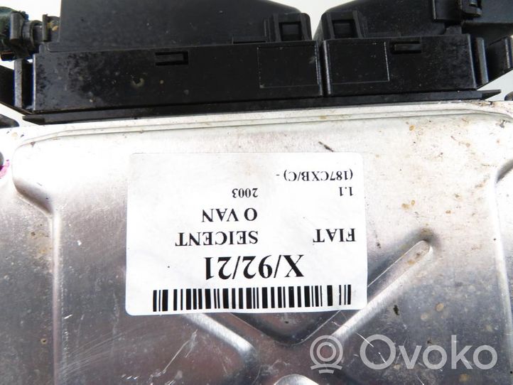 Fiat Seicento/600 Sterownik / Moduł ECU IAW4AFM9