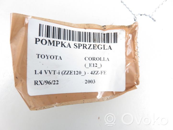 Toyota Corolla E120 E130 Pagrindinis sankabos cilindriukas 