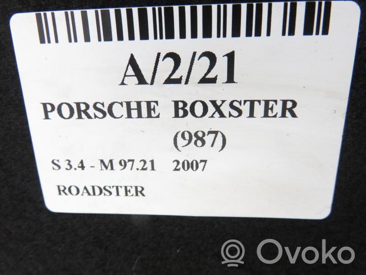 Porsche Boxster 987 Tappetino di rivestimento del bagagliaio/baule 