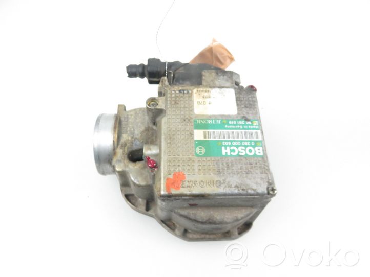 Opel Omega A Mass air flow meter 90281819