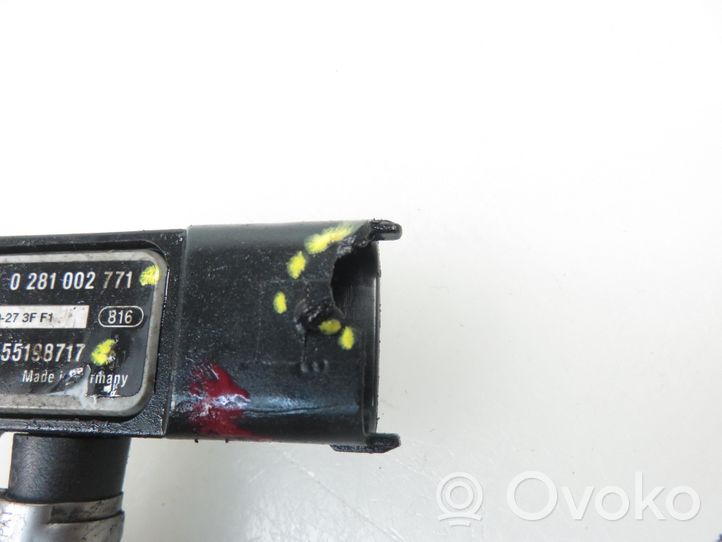 Opel Corsa D Turbo air boost pressure sensor 55198717