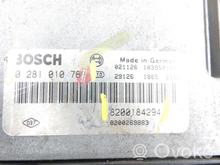 Renault Megane II Sterownik / Moduł ECU 8200184294