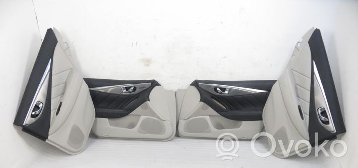 Infiniti Q50 Door card panel trim set 