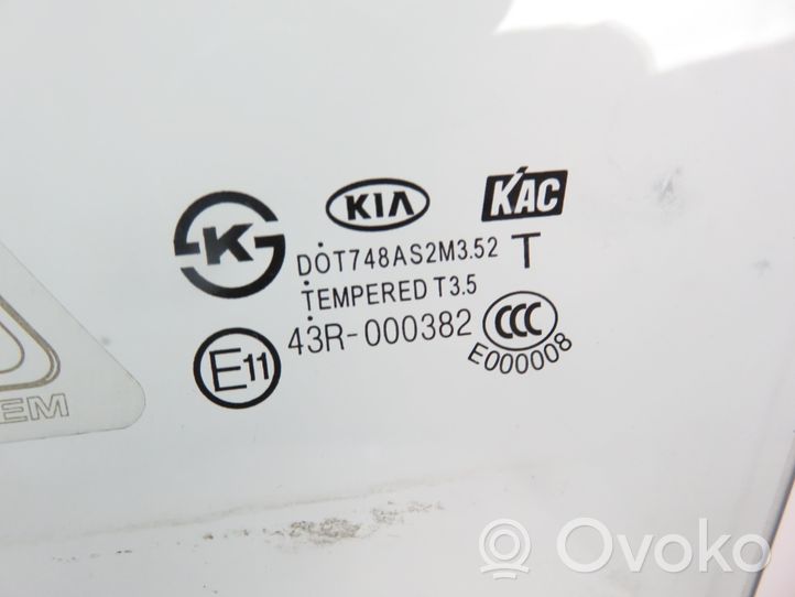 KIA Rio Vitre de fenêtre porte avant (coupé) 