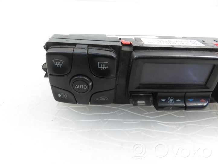 Mercedes-Benz S W220 Interior fan control switch 