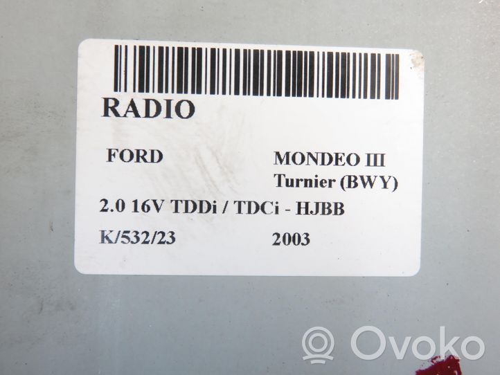 Ford Mondeo Mk III Panel / Radioodtwarzacz CD/DVD/GPS 