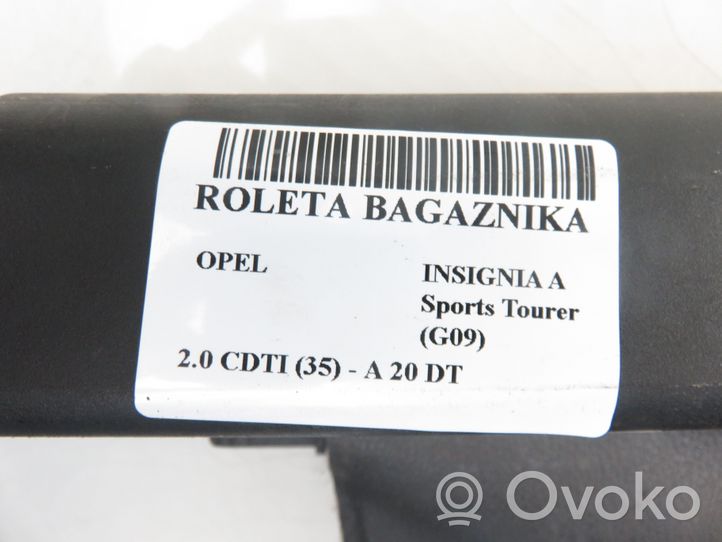 Opel Insignia A Parcel shelf load cover 