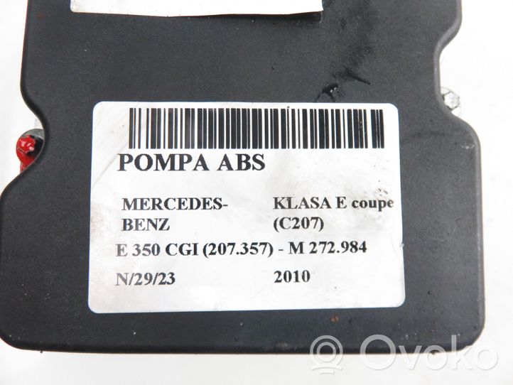 Mercedes-Benz E C207 W207 Pompa ABS 0265236359