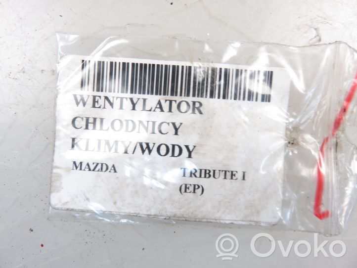 Mazda Tribute Kit ventilateur 15260200G
