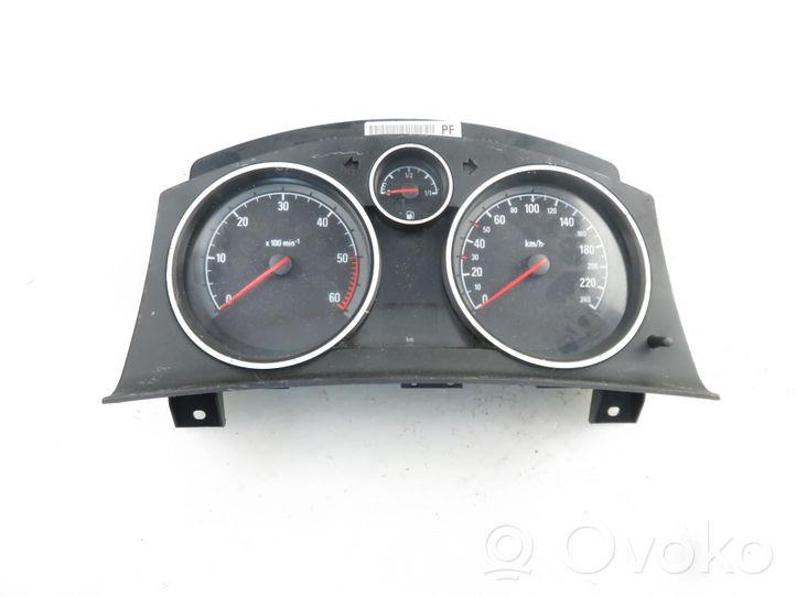 Opel Astra H Compteur de vitesse tableau de bord 