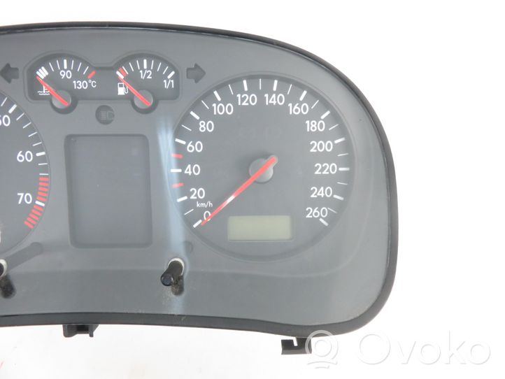 Volkswagen Bora Compteur de vitesse tableau de bord 0263611002