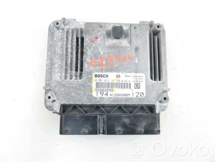 Fiat Croma Calculateur moteur ECU 55202699