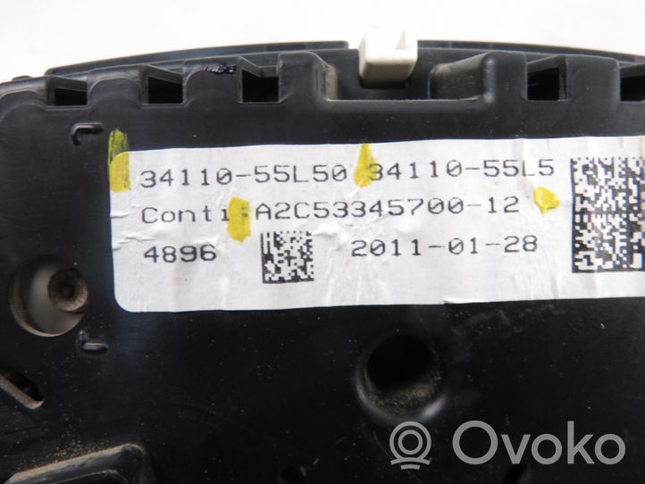 Fiat Sedici Tachimetro (quadro strumenti) A2C5334570012