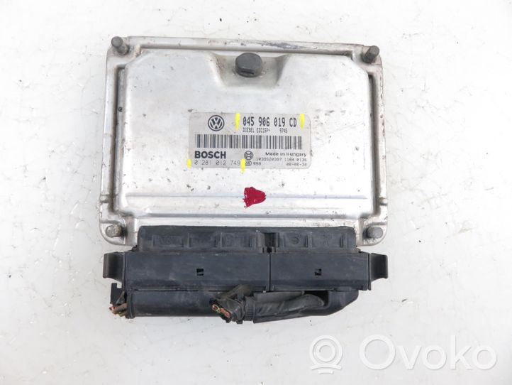 Skoda Fabia Mk2 (5J) Sterownik / Moduł ECU 0281012749