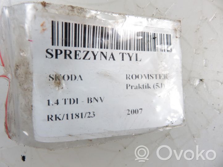 Skoda Roomster (5J) Sprężyna tylna 