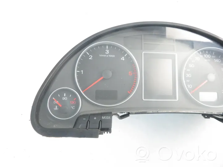 Audi A4 S4 B7 8E 8H Compteur de vitesse tableau de bord 8E0920931D