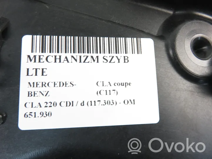 Mercedes-Benz CLA C117 X117 W117 El. Lango pakėlimo mechanizmo komplektas 