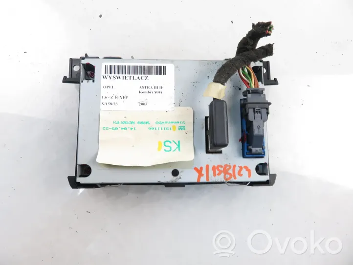 Opel Astra H Monitor/display/piccolo schermo 13111166KS