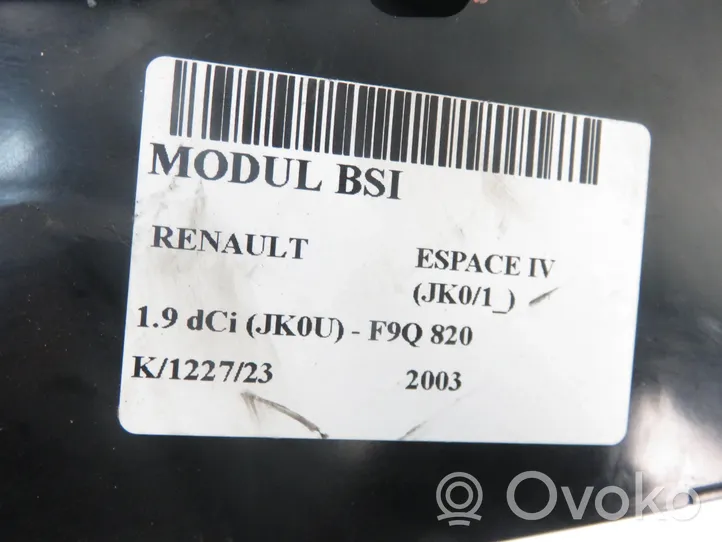 Renault Espace -  Grand espace IV Modulo di controllo del corpo centrale 8200283812
