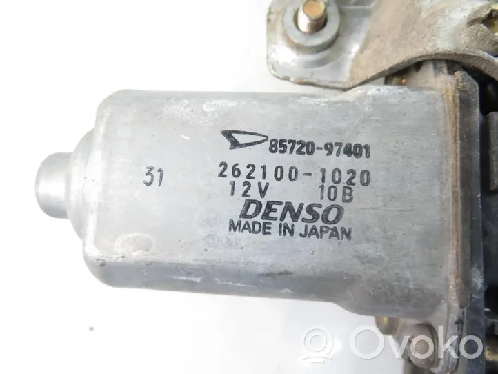 Daihatsu YRV Rear door window regulator with motor 