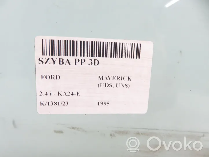 Ford Maverick Etuoven ikkunalasi, neliovinen malli 