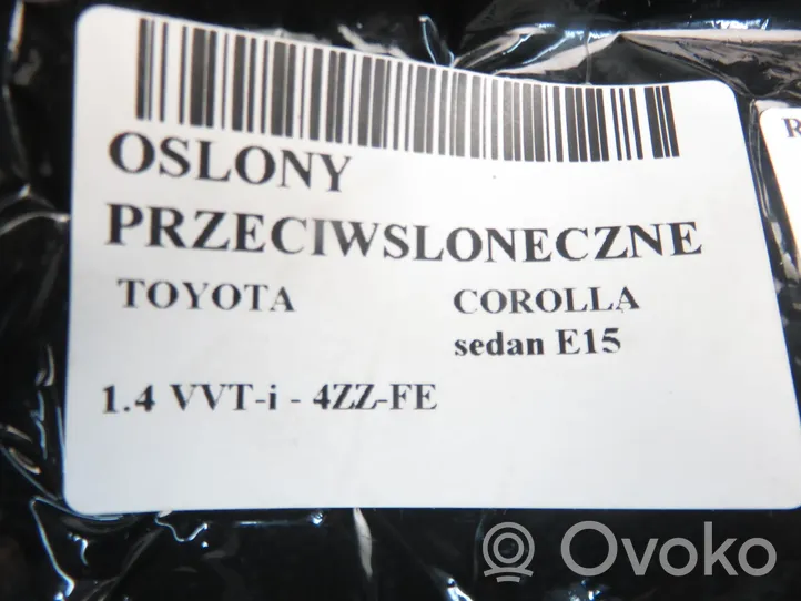 Toyota Corolla E140 E150 Support de crochet/clip pare-soleil 