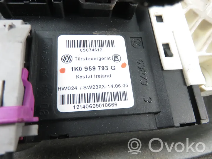 Volkswagen Golf V Elektryczny podnośnik szyby drzwi przednich 1k3837461a