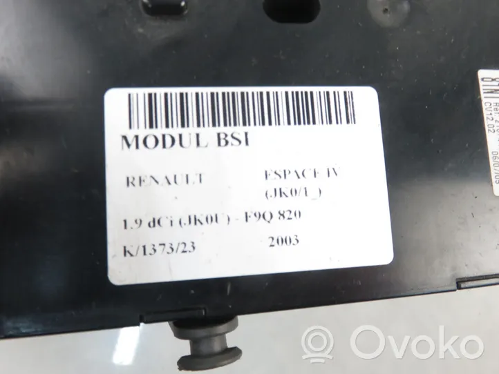 Renault Espace -  Grand espace IV Module de contrôle carrosserie centrale 8200500347