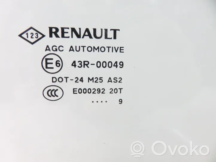 Renault Scenic III -  Grand scenic III Vitre de fenêtre porte avant (4 portes) 