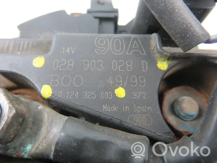 Volkswagen Fox Alternator 0124325003