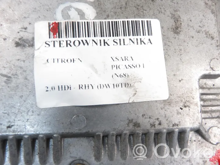 Citroen Xsara Picasso Calculateur moteur ECU 9635158480