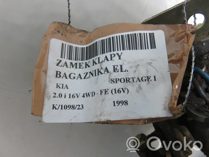 KIA Sportage Zamek klapy tylnej / bagażnika 