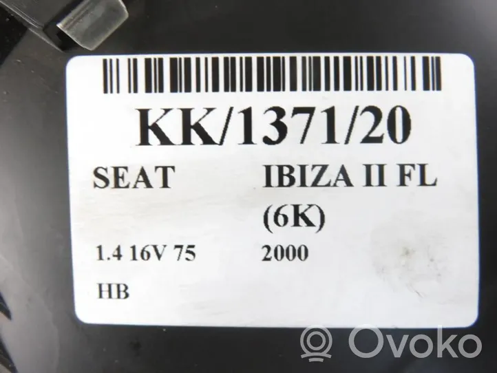 Seat Ibiza II (6k) Compteur de vitesse tableau de bord 110008924020