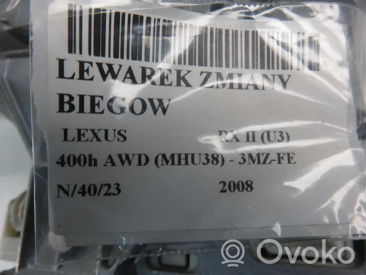 Lexus RX 300 Lewarek zmiany biegów / górny 