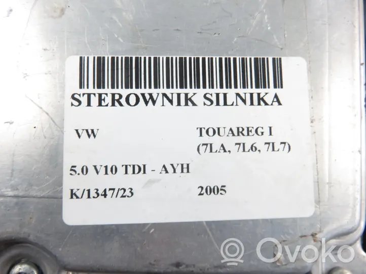 Volkswagen Touareg I Sterownik / Moduł ECU 0281011481