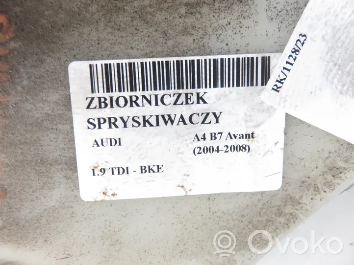 Audi A4 S4 B7 8E 8H Zbiornik płynu do spryskiwaczy szyby przedniej / czołowej 8E0955451AP