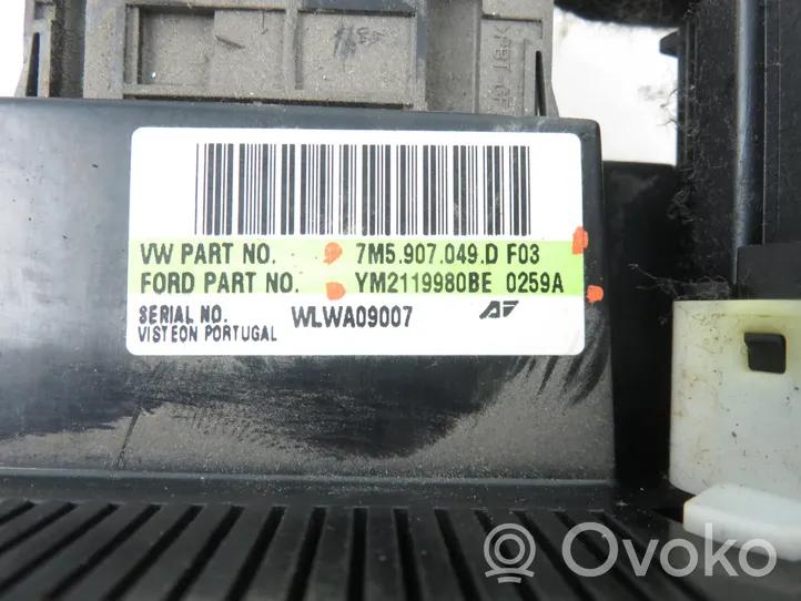 Ford Galaxy Interruttore ventola abitacolo YM2119980BE