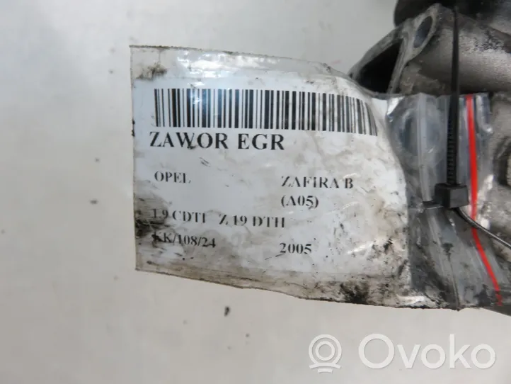 Opel Zafira B Soupape vanne EGR 