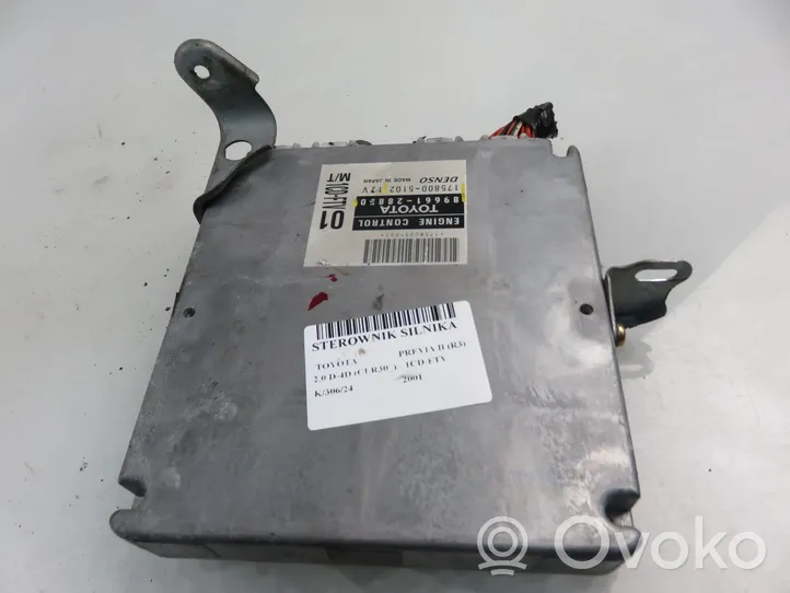 Toyota Previa (XR30, XR40) II Sterownik / Moduł ECU 1758005102