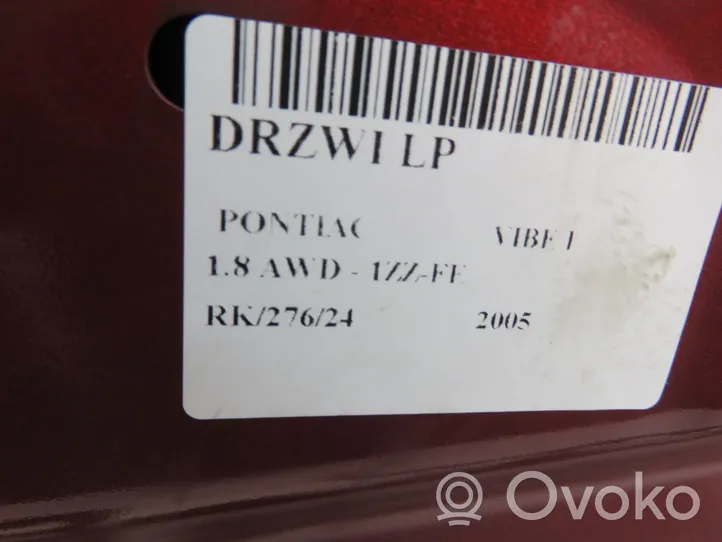 Pontiac Vibe Drzwi przednie 